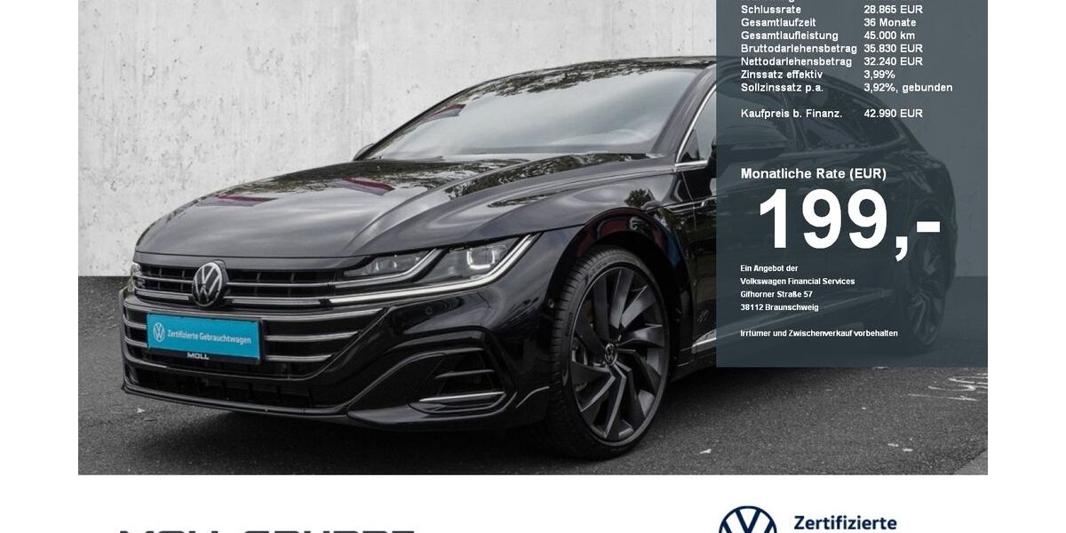 VW Arteon 16.232 km 42.370 &euro; Düsseldorf 40474