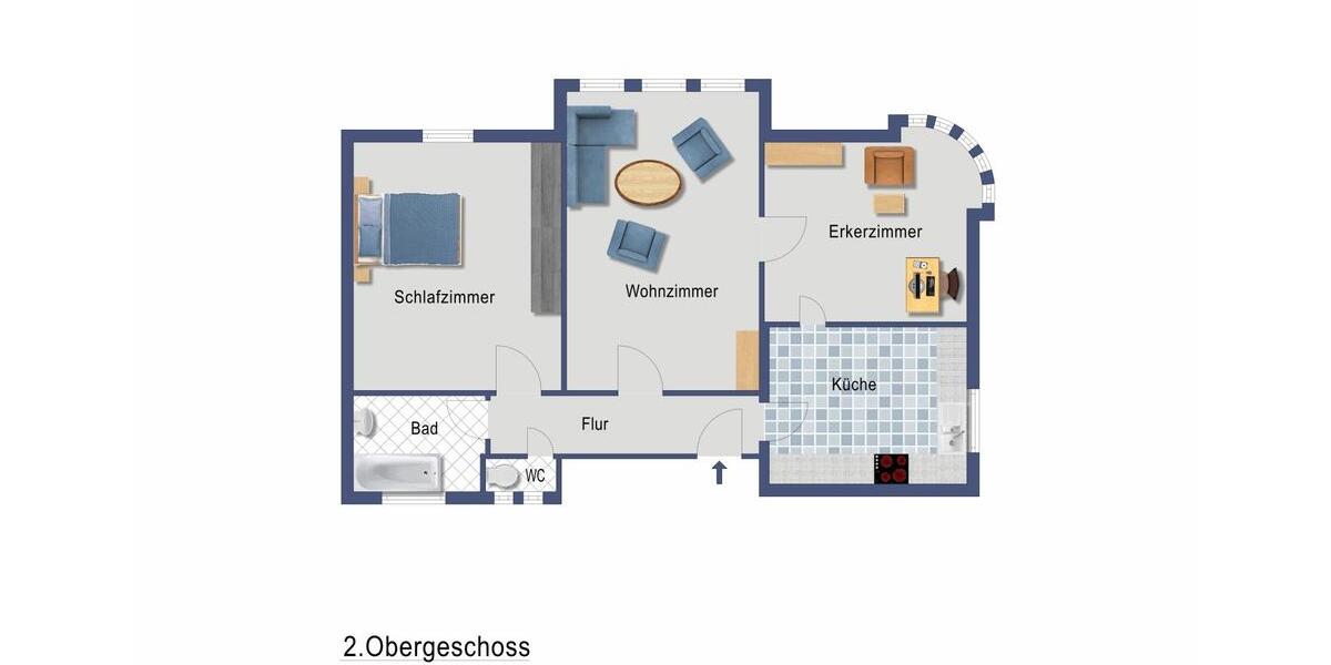 Helle 3.5-Zimmer Wohnung mitten in Essen-Frohnhausen 3.5 zimmer