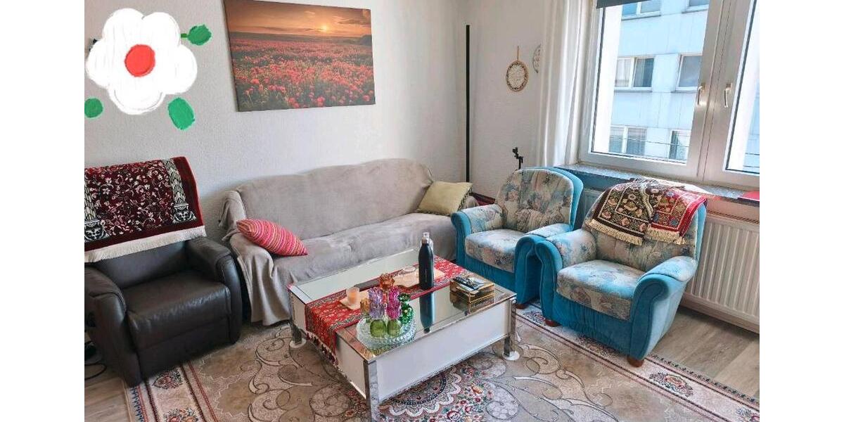 Etagenwohnung Bochum Günnigfeld - 1.5 Zimmer, 45 m&sup2;, 410&euro; | Angebot:26336431