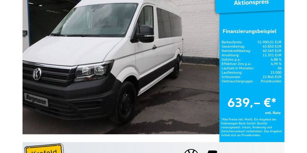VW Crafter 1.500 km 51.900 &euro; Krefeld 47803