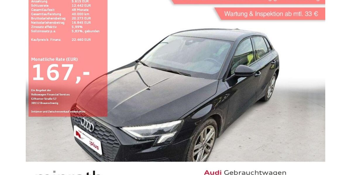 Audi A3 50.888 km 22.200 &euro; Moers-Hülsdonk 47441