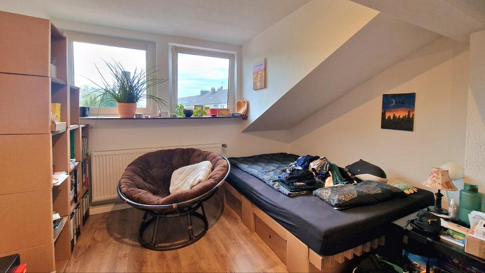 Dachgeschoßwohnung Bochum Bochum-Mitte - 3 Zimmer, 45 m&sup2;, 499&euro; | Angebot:26403722