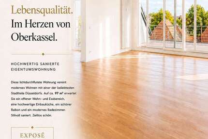 Wohnung Düsseldorf Niederkassel - 4 Zimmer, 97 m&sup2;, 775.000&euro; | Angebot:27162440