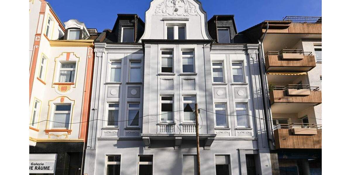 Frisch sanierte Zwei-Zimmer-Wohnung mit großem Balkon in ruhiger Innenstadtlage von Hattingen 2 zimmer