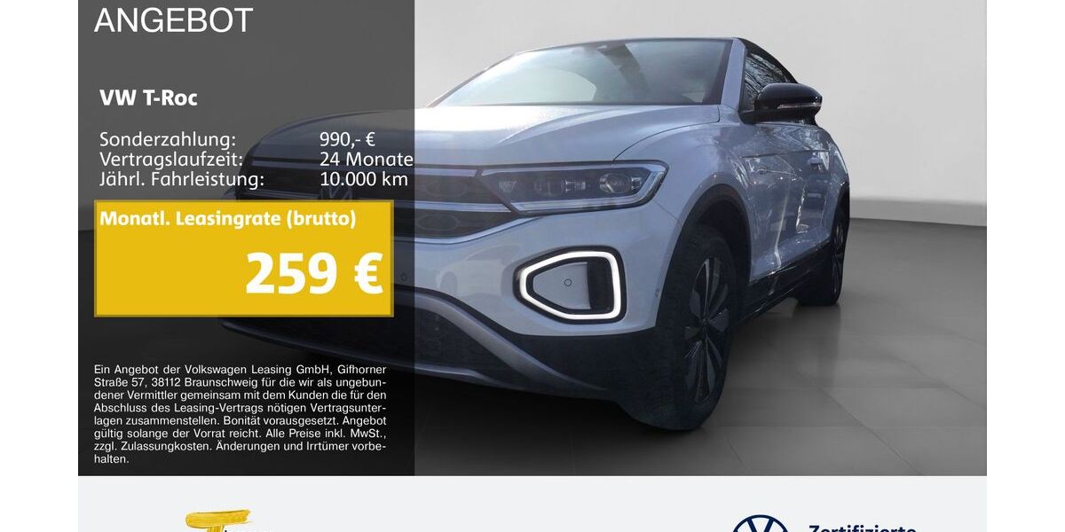 VW T-Roc 22.212 km 25.110 &euro; Gelsenkirchen 45894