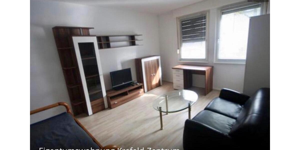 Etagenwohnung Krefeld Cracau - 1 Zimmer, 40 m&sup2;, 550&euro; | Angebot:26355566