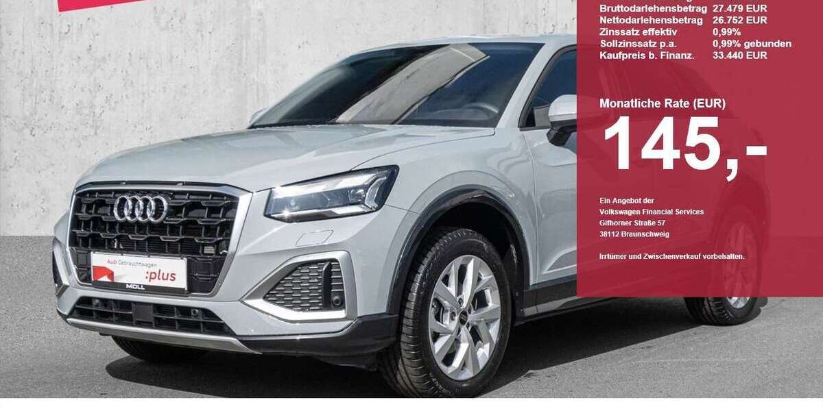 Audi Q2 4.580 km 33.440 &euro; Düsseldorf 40549