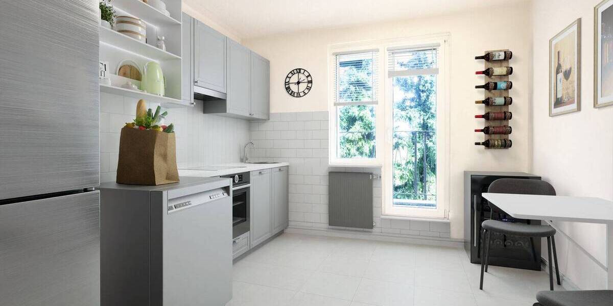 Wohnen im Zooviertel: Gemütliche Dachgeschosswohnung mit Balkon 3 zimmer