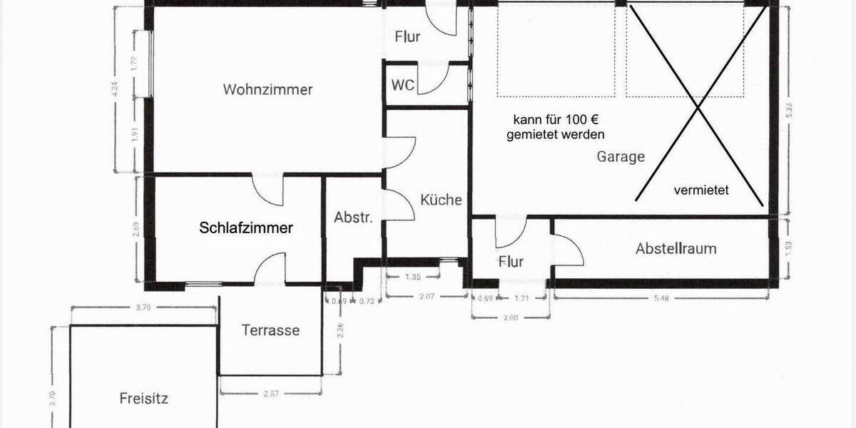 Einfamilienhaus Düsseldorf Mörsenbroich - 3 Zimmer, 100 m&sup2;, 1.650&euro; | Angebot:26861727