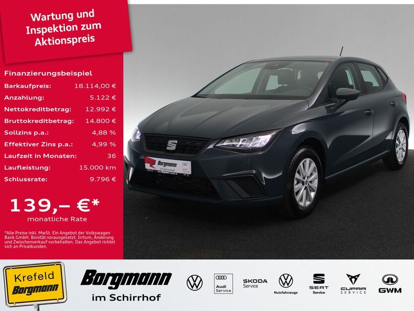 Seat Ibiza 1.050 km 17.885 € Krefeld 47803