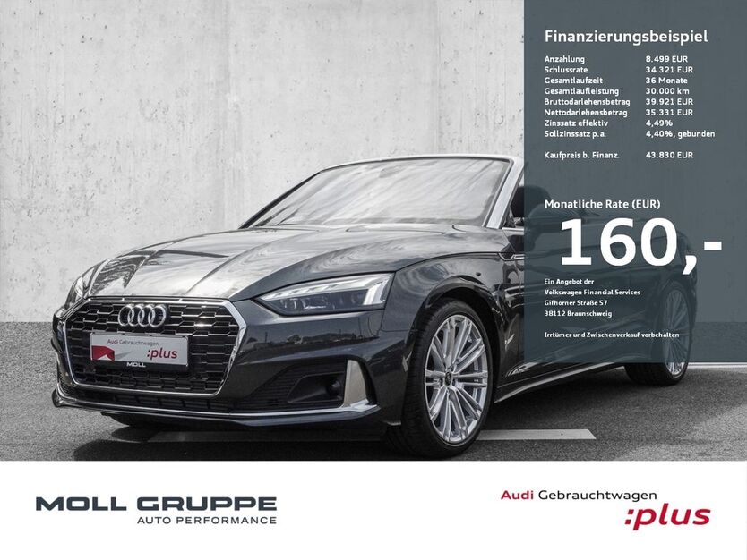 Audi A5 5.740 km 43.480 € Düsseldorf 40549