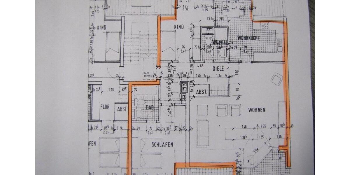 Dachgeschoßwohnung Krefeld Hüls - 3 Zimmer, 99 m&sup2;, 925&euro; | Angebot:25352289