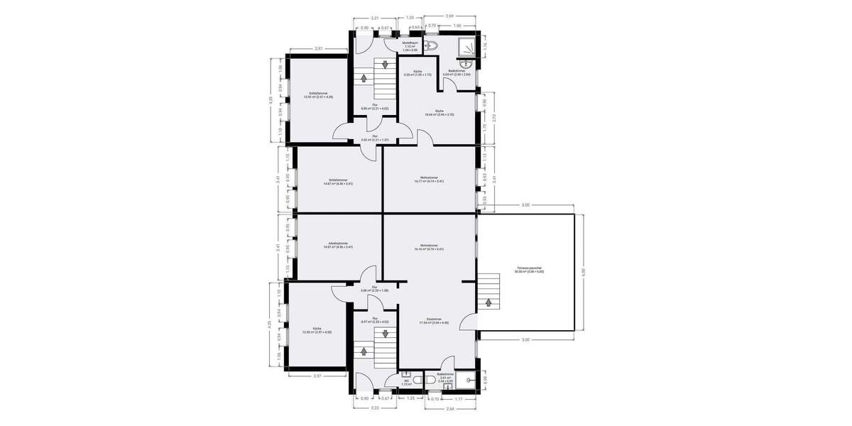 Doppelhaushälfte Gelsenkirchen Hassel - 1 Zimmer, 420 m&sup2;, 699.000&euro; | Angebot:25072815