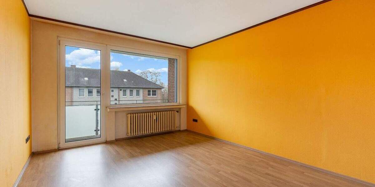 Gut geschnittene 2-Zimmer-Wohnung mit Entwicklungspotential in Krefeld Inrath Kliedbruch 2 zimmer