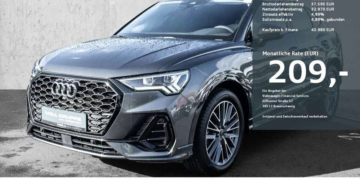 Audi Q3 9.480 km 43.980 &euro; Düsseldorf 40474