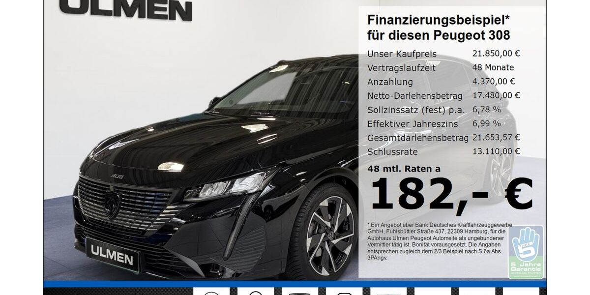 Peugeot 308 16.416 km 21.850 &euro; Düsseldorf 40233