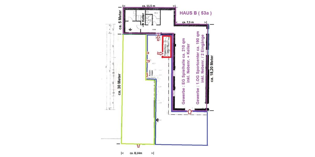 Teil 2 von WOHN-GESCHÄFTSHAUS am LINKEN NIEDERRHEIN, VON PRIVAT zimmer