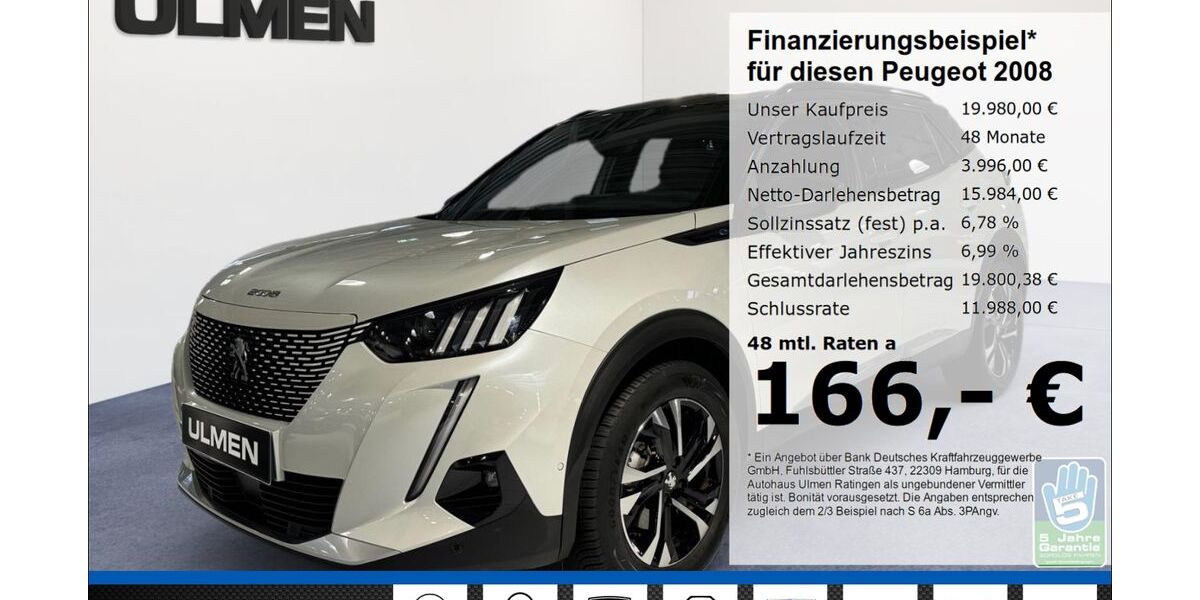Peugeot 2008 17.922 km 19.980 &euro; Ratingen 40880