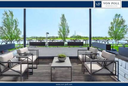 Exklusive Wohnung in erster Rheinlage mit Panoramablick!