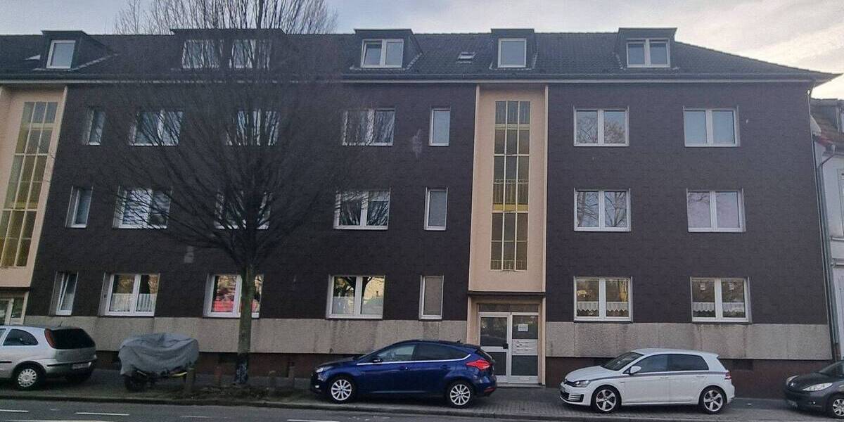 Etagenwohnung Mülheim an der Ruhr Mitte - 2 Zimmer, 53 m&sup2;, 375&euro; | Angebot:26904187