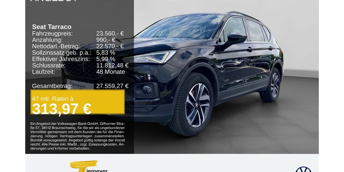 Seat Tarraco 74.092 km 22.330 &euro; Bochum 44892