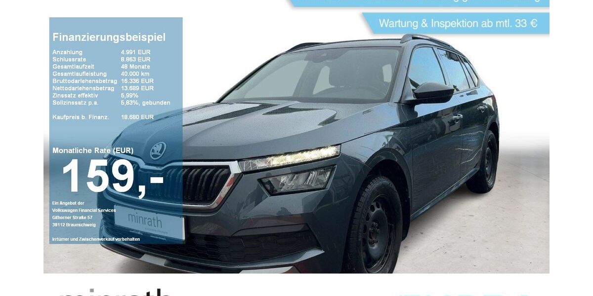 Skoda Kamiq 60.907 km 18.680 &euro; Moers 47441