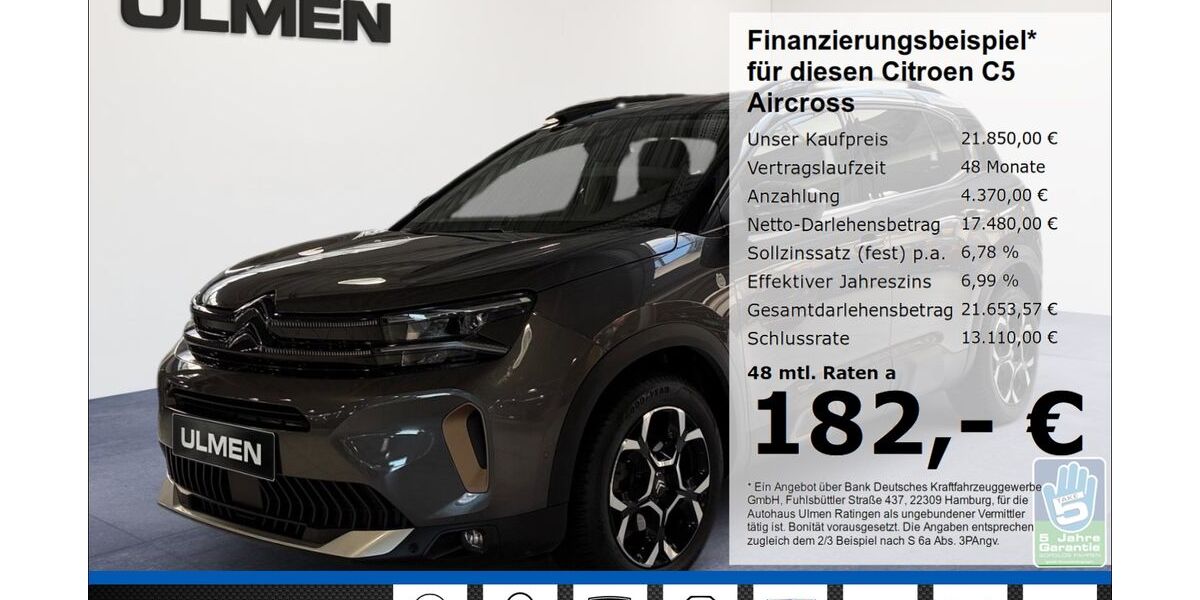 Citroen C5 Aircross 15.622 km 21.850 &euro; Ratingen 40880