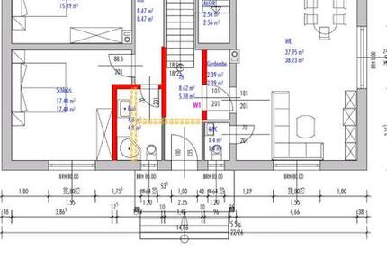 Wohnung Oberhausen Biefang - 3 Zimmer, 120 m&sup2;, 1.190&euro; | Angebot:25049406