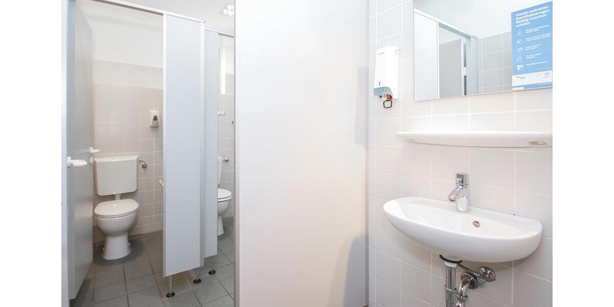 Modern, hell, repräsentativ zimmer