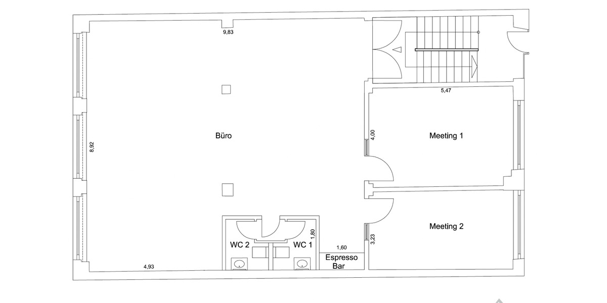 Gewerbeobjekt Düsseldorf Stadtmitte - 2.300&euro; | Angebot:25524555
