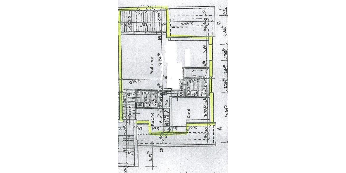Geräumige 2-Zimmer-DG-Wohnung mit Galerie & Balkon in bester Wohnlage von Rheinberg 2 zimmer
