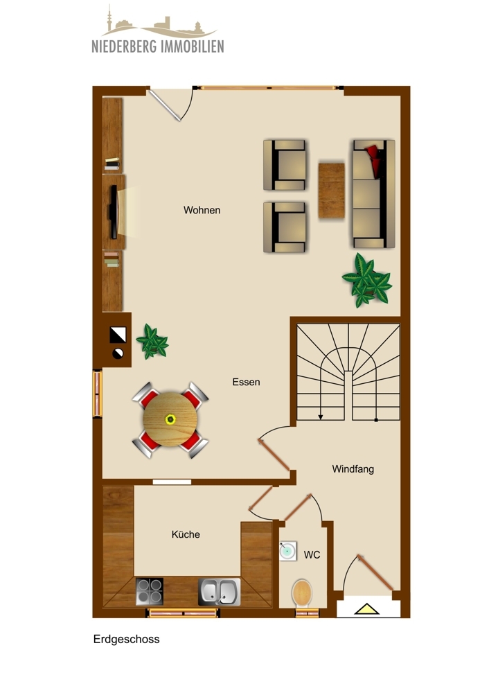 Haus sucht glückliche Familie - Reiheneckhaus mit großem Garten in ruhiger Lage! 4 zimmer