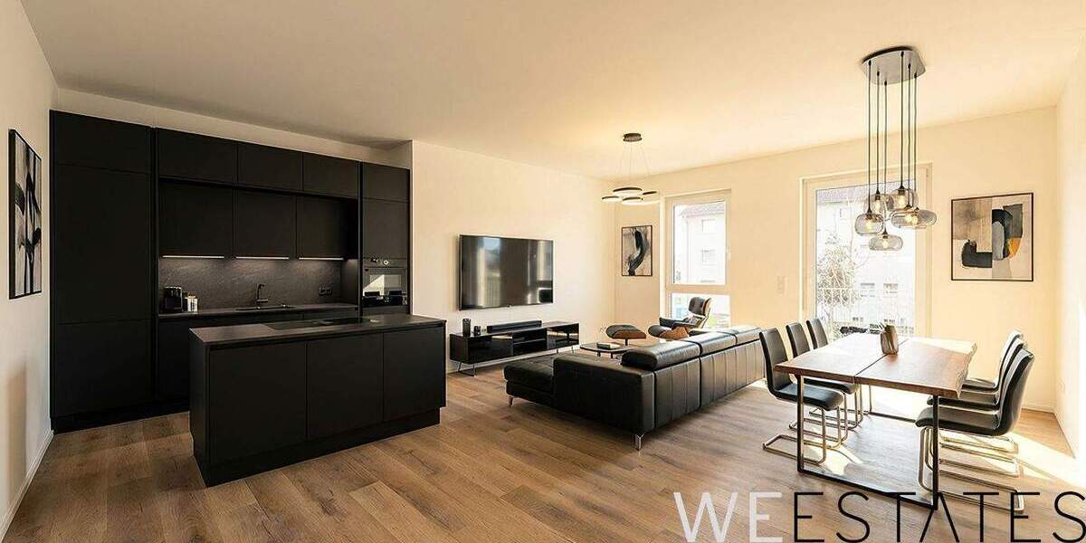 Etagenwohnung Düsseldorf Eller - 2 Zimmer, 63 m&sup2;, 1.220&euro; | Angebot:24648590