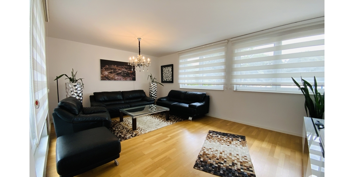 Wohnen auf einer Ebene Moderne, hochwertige 3 Zimmer-Wohnung mit Bungalow-Charakter - Erdgeschoßwohnung Düsseldorf Heerdt | Angebot:26991571