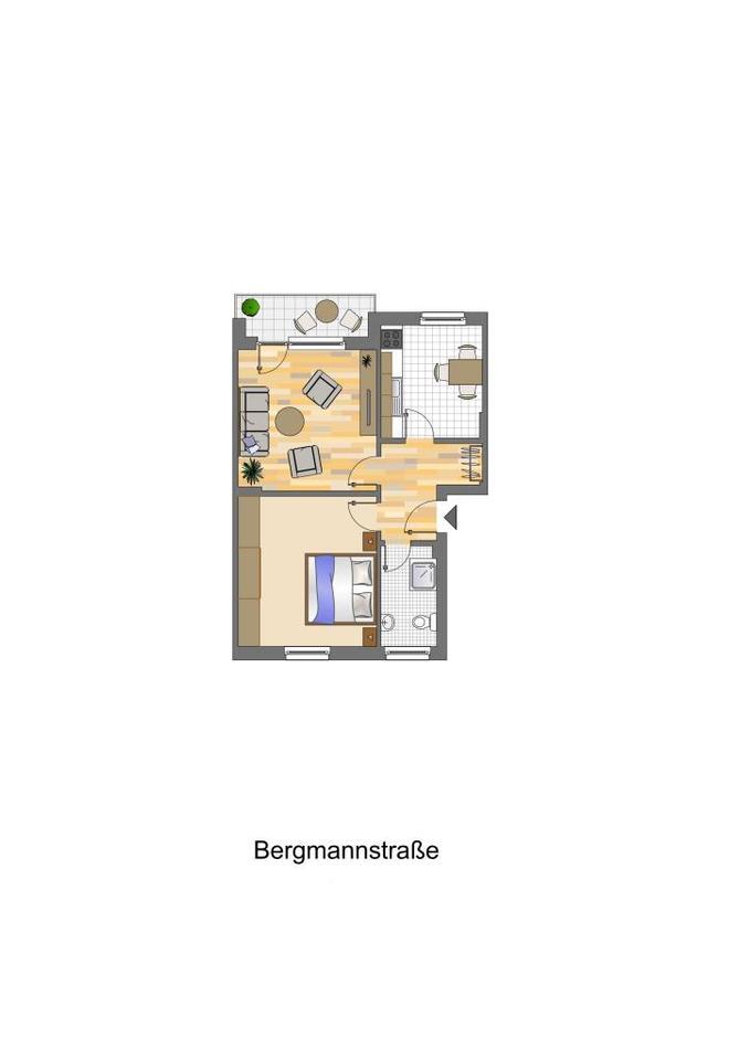 Ruhig gelegen - 2-Zimmer-Wohnung in GE Ückendorf zimmer