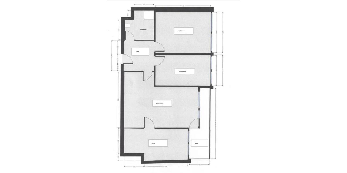 Etagenwohnung Krefeld Benrad - 3 Zimmer, 73 m&sup2;, 129.900&euro; | Angebot:26875523