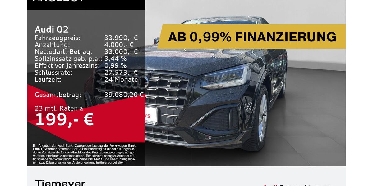 Audi Q2 33.149 km 27.780 &euro; Dorsten 46284