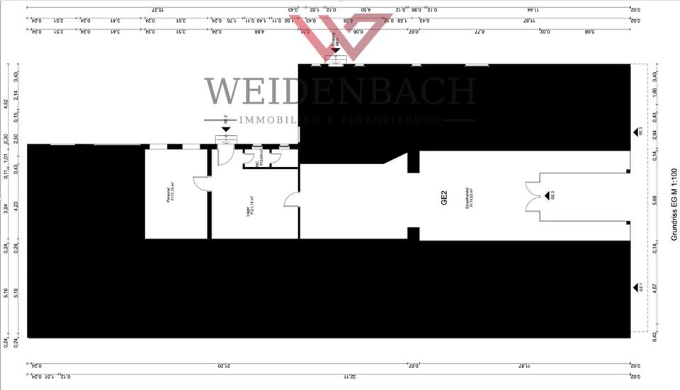 Hier steckt Potenzial drin! Ladenlokal mit großer Werbefläche und Lagermöglichkeiten... zimmer