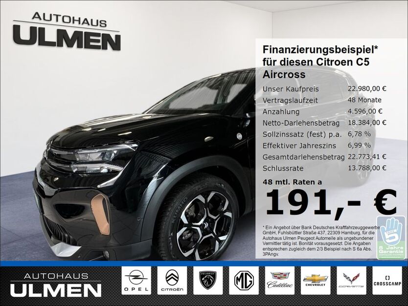 Citroen C5 Aircross 16.915 km 22.980 € Düsseldorf 40233