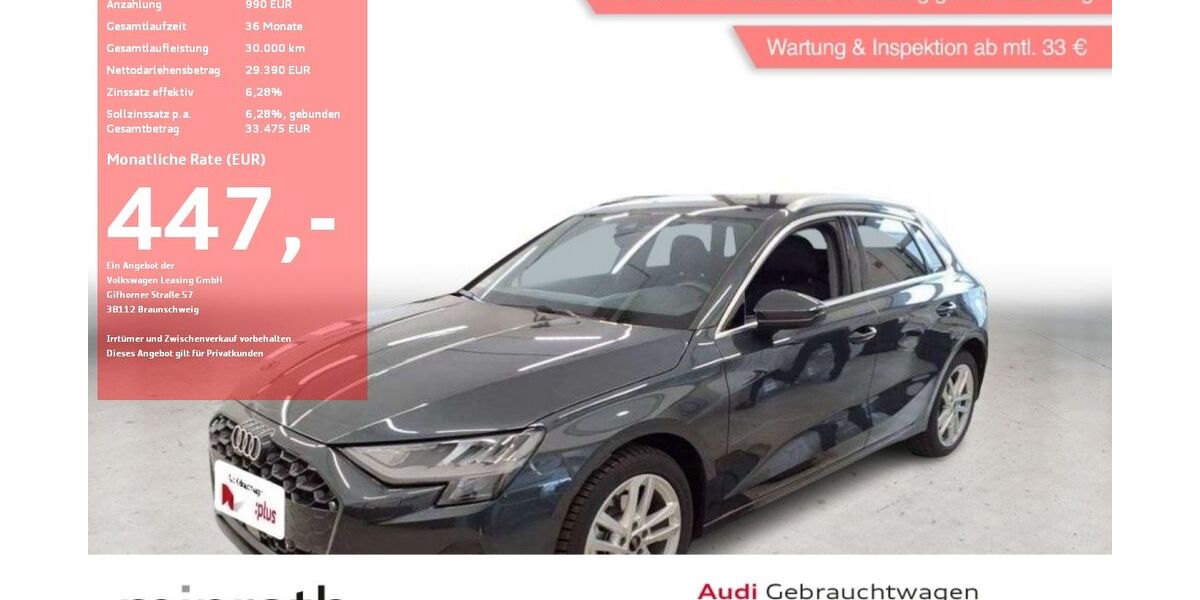 Audi A3 16.438 km 28.230 &euro; Moers-Hülsdonk 47441
