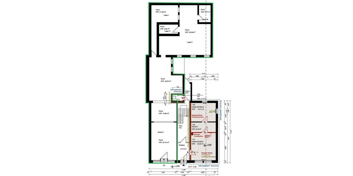 Zentral gelegenes Ladenlokal mit Lager in Herne-Mitte zu vermieten zimmer