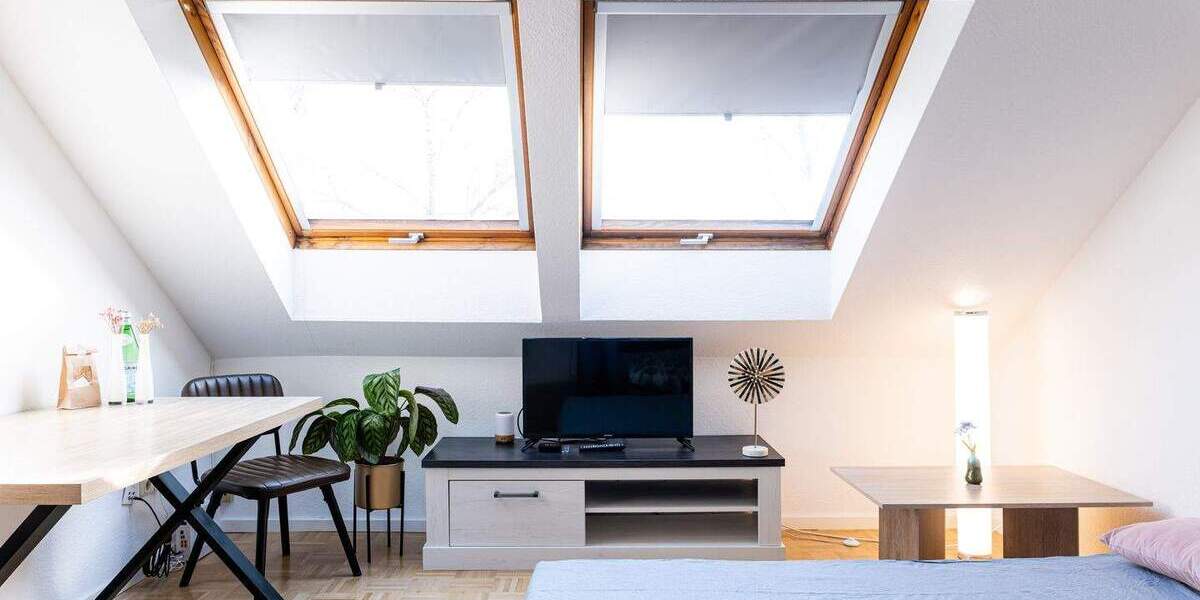 Möblierte Wohnung mit Einbauküche und Waschtrockner 1 zimmer