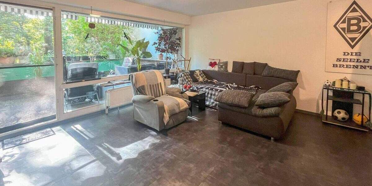 Ab 1. April bezugsfrei: Terrassenwohnung am Unterbacher See 1 zimmer