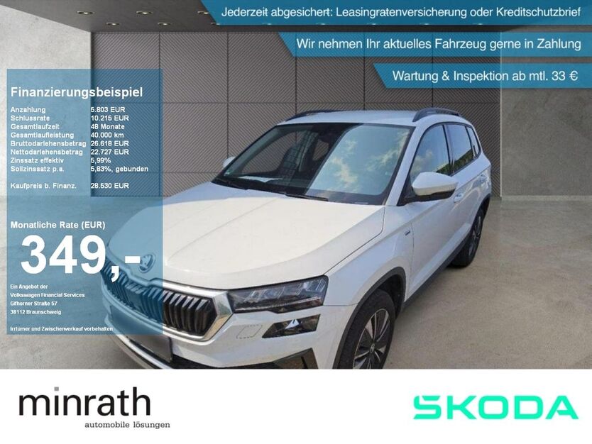 Skoda Karoq 31.694 km 27.970 € Moers 47441
