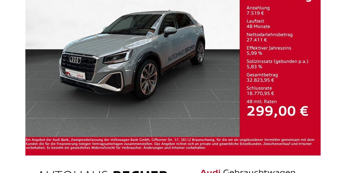 Audi Q2 10.000 km 34.930 &euro; Wesel 46485