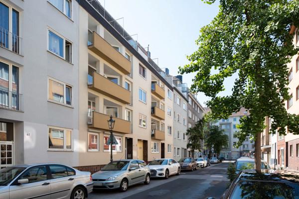 Erdgeschoßwohnung Düsseldorf Pempelfort - 1 Zimmer, 33 m&sup2;, 538&euro; | Angebot:25277393