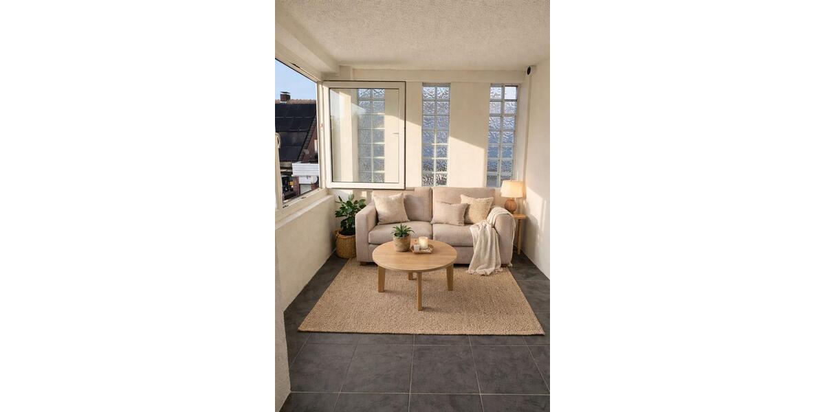 Wohnung mit Garten, Einbauküche und Kaminofen 3 zimmer