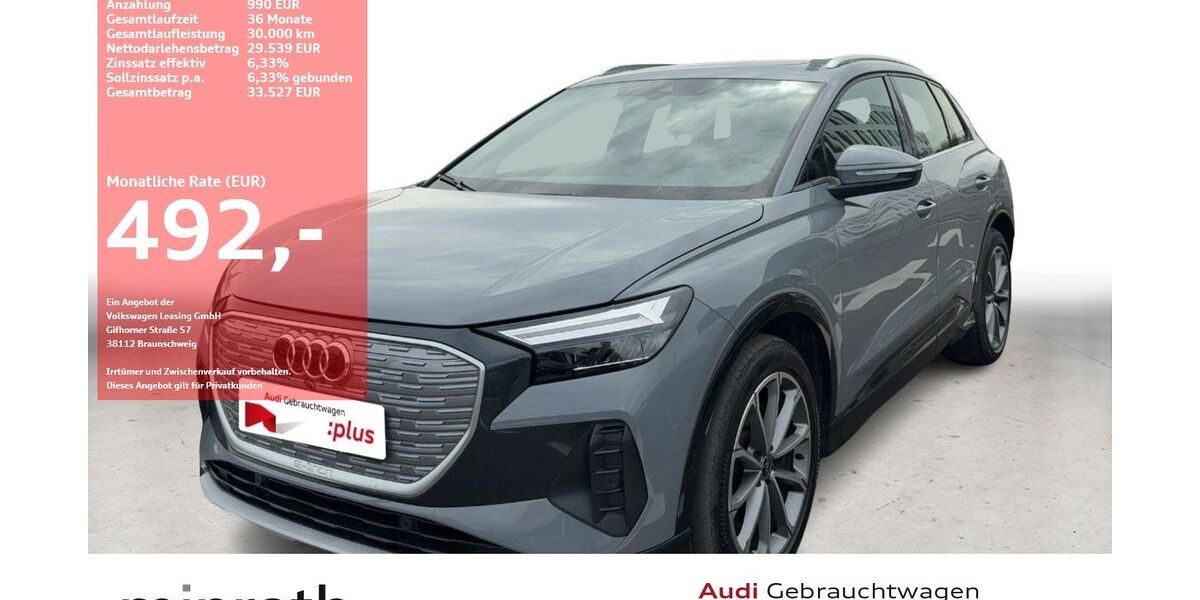 Audi Q4 e-tron 98.898 km 28.260 &euro; Moers-Hülsdonk 47441
