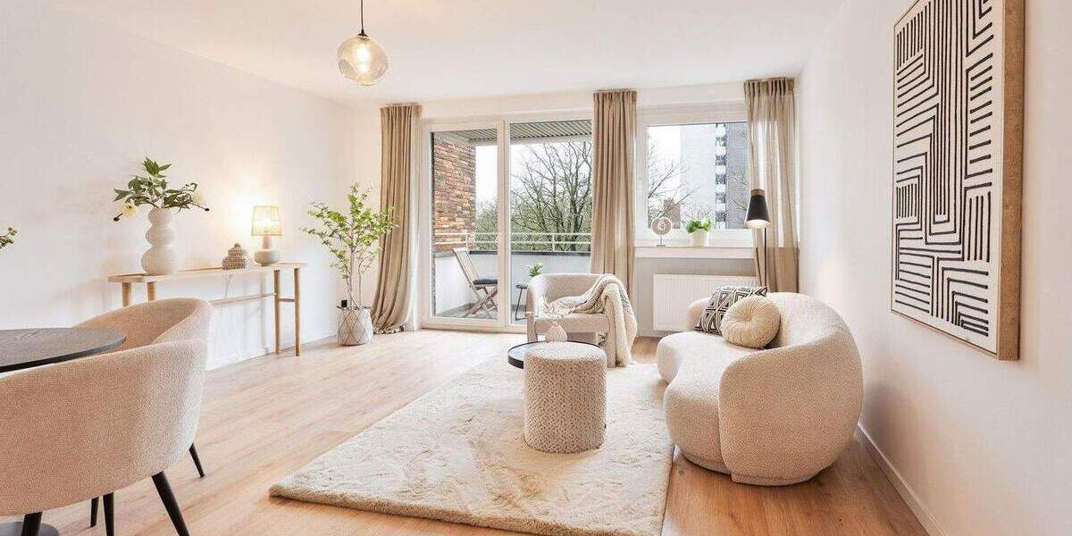 Etagenwohnung Krefeld Bockum - 2 Zimmer, 61 m&sup2;, 219.900&euro; | Angebot:25269360