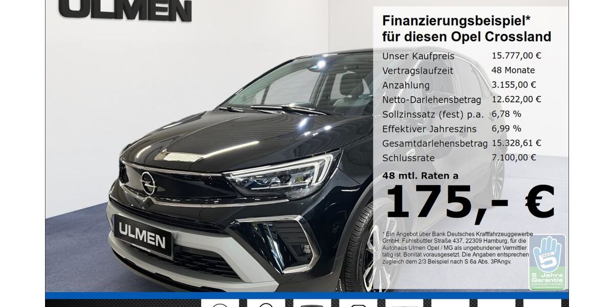Opel Crossland (X) 29.295 km 15.444 &euro; Düsseldorf 40231